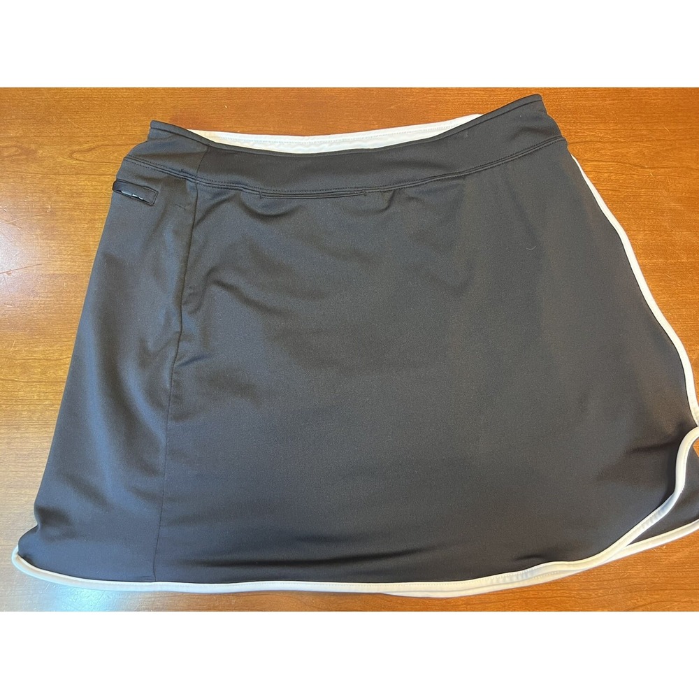 Medium Slazenger Women Black  16" Golf  Pickleball  Tennis Flounce Skort